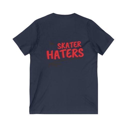 Skater Haters Womens Short Sleeve V-Neck Tee