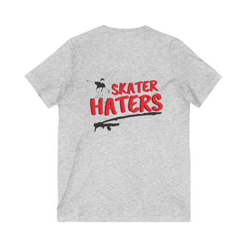 Skater Haters Womens Short Sleeve V-Neck Tee