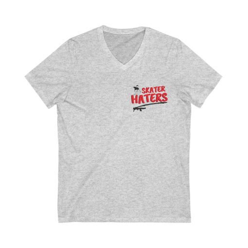 Skater Haters Womens Short Sleeve V-Neck Tee