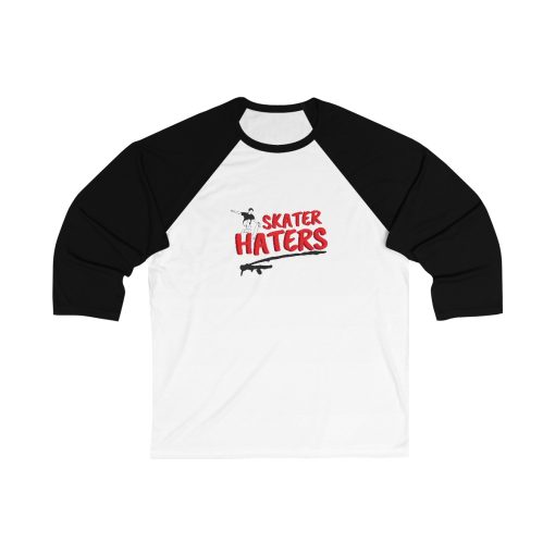 Skater Haters 34 Sleeve Baseball Tee