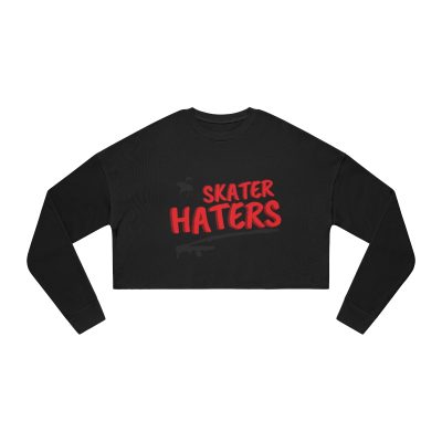 Skater Haters Women's Cropped Sweatshirt